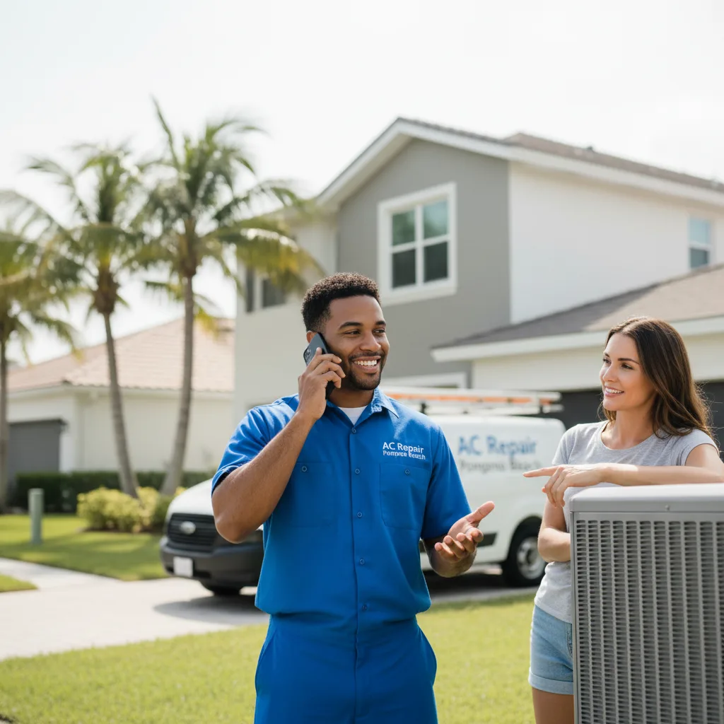 AC Repair Pompano Beach customer support in Farr West